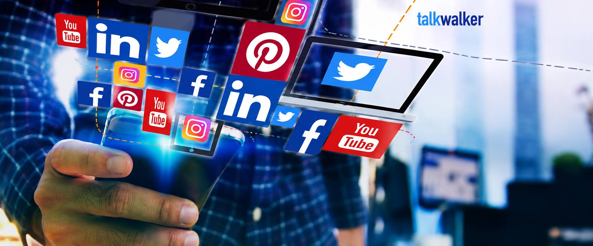 Be active on social media